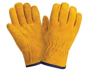 Перчатки ДРАЙВЕР СМ, (0128), спилок, искуственный мех Пер 221