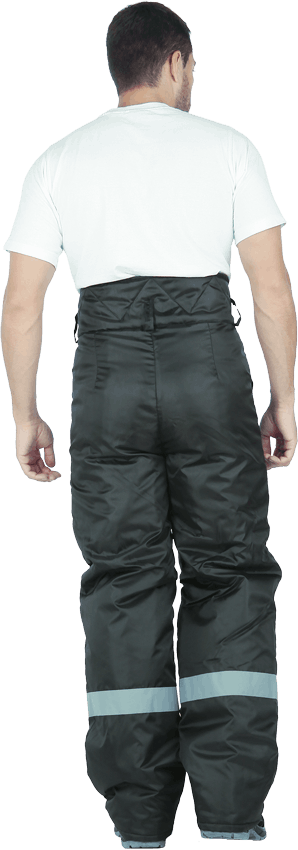 Костюм РЕГИОН зимний, черный-серый Кос 308