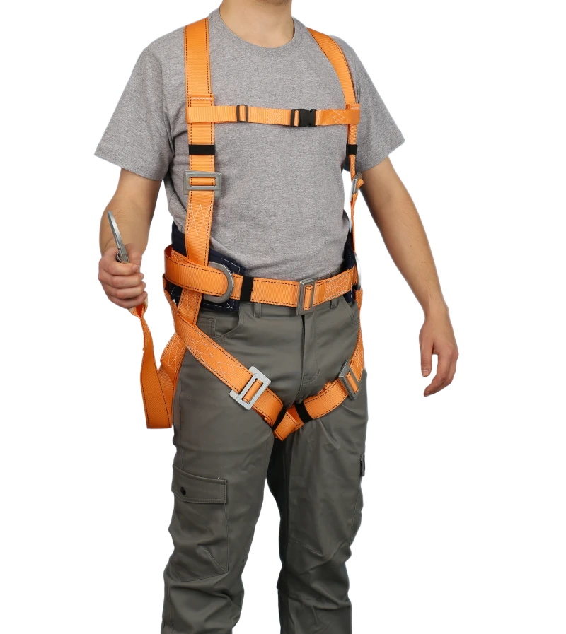 Привязь СПР-03 аА, строп лента с амортизатором Поя 009.01