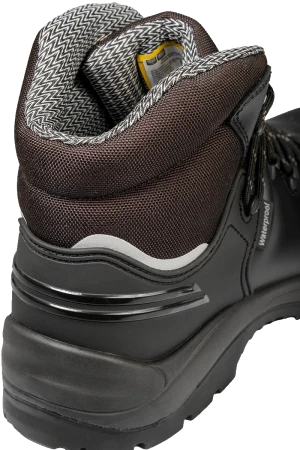 Ботинки Х430 с КП и КС, кожа, ПУ/резина (черный /BLK)