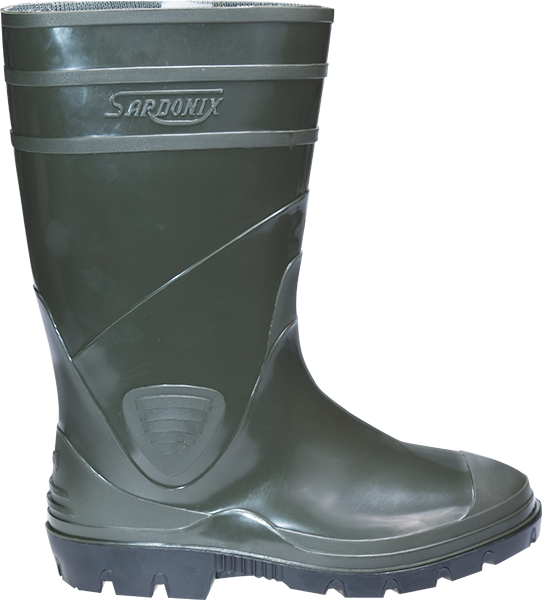 Сапоги ПВХ мужские, (арт.165-03, h-34, олива) Сап 018