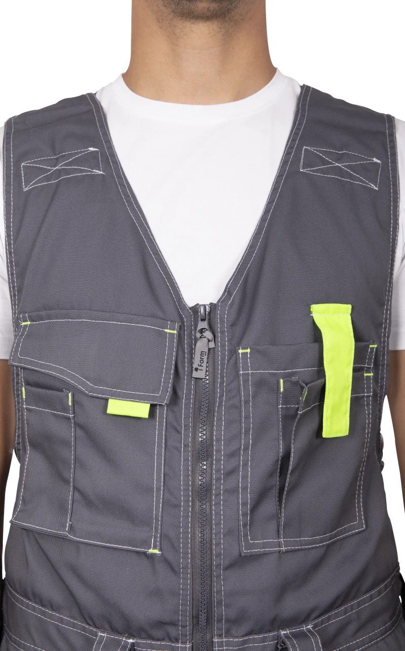 Комбинезон мужской ТУРБО от механических воздействий и ОПЗ, серый