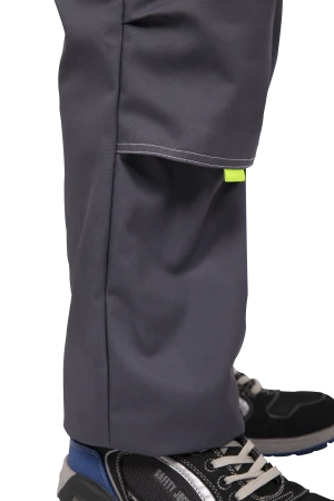 Комбинезон мужской ТУРБО от механических воздействий и ОПЗ, серый