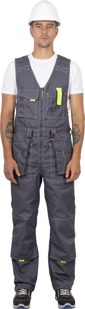 Комбинезон мужской ТУРБО от механических воздействий и ОПЗ, серый
