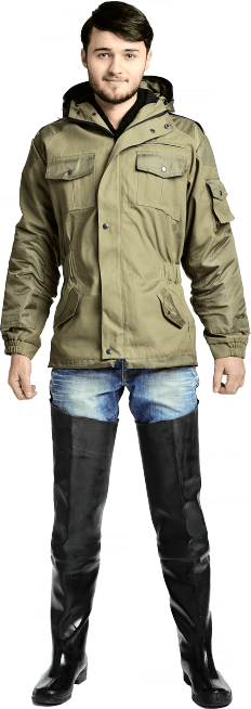 Сапоги рыбацкие (арт.174), (h-90) Сап 008