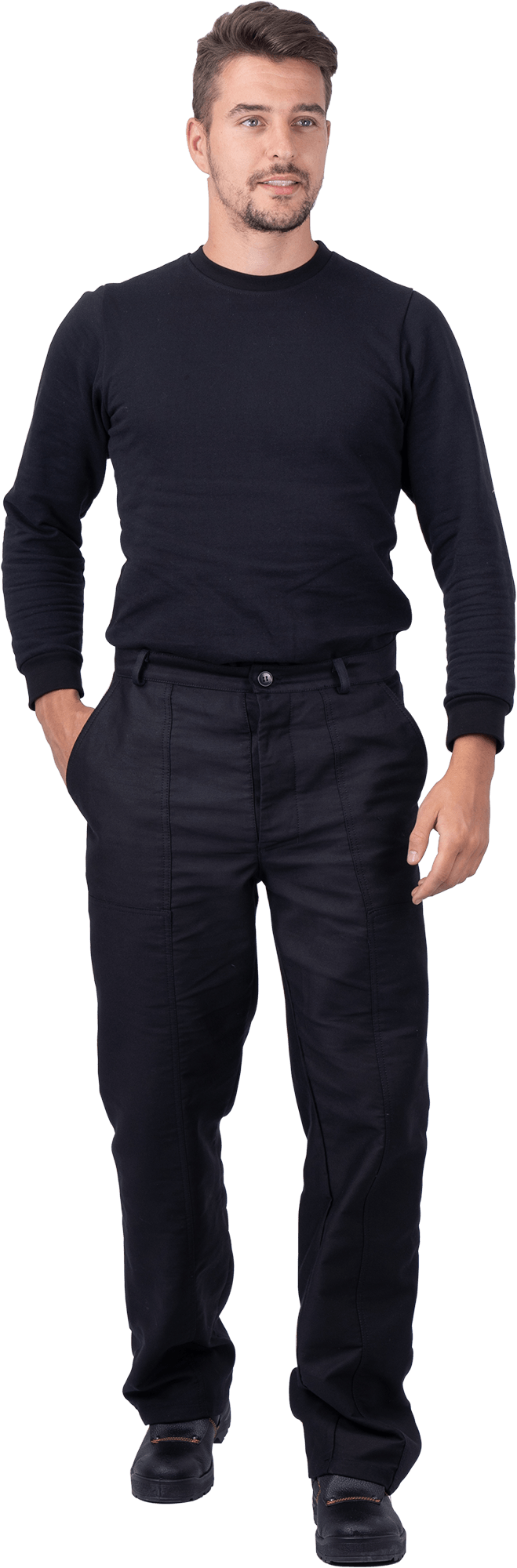 Костюм мужской МОЛЕСКИН ПРОТЕКТ от повышенных температур (куртка, брюки) Кос 037