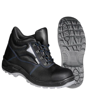 Ботинки СОЮЗНИК (Н21.1.1.1.1/мод.61), кожаные ПУ/ТПУ, МБС