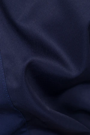 Халат женский от растворов кислот и щелочей, механических воздействий, темно-синий Хал 009