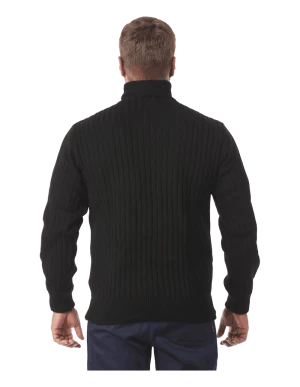 Свитер РЫБАКА, черный Сви 406