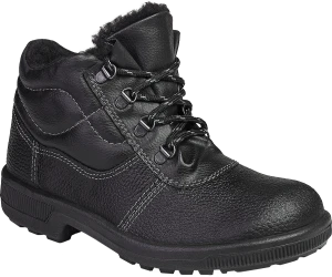 Ботинки БИЗОН с МП иск. мех (м.51), юфтевые ПУ Бот 178