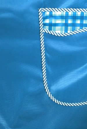 Фартук ХОЗЯЮШКА нейлоновый, бирюза Фар 818.01