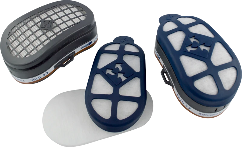 Набор 10 предфильтров и 2 держателя для полумасок Elipse A1P3 (SPM420ACUB) Рес 135