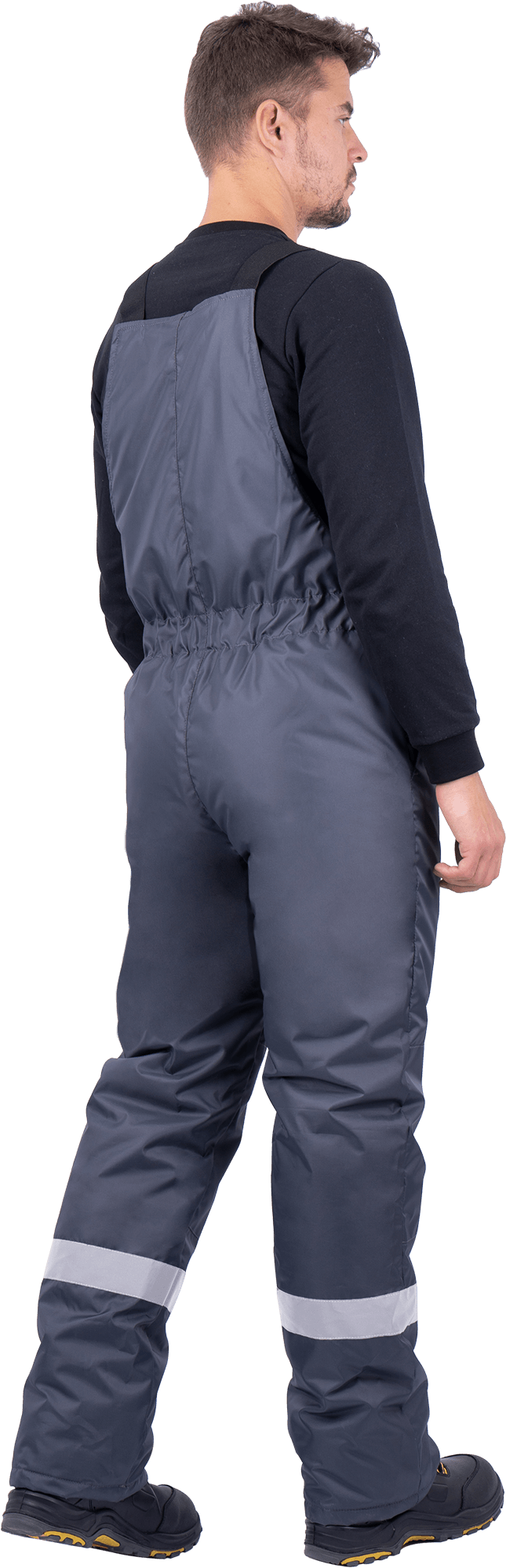 Костюм РОУД зимний, т/серый-красный Кос 488