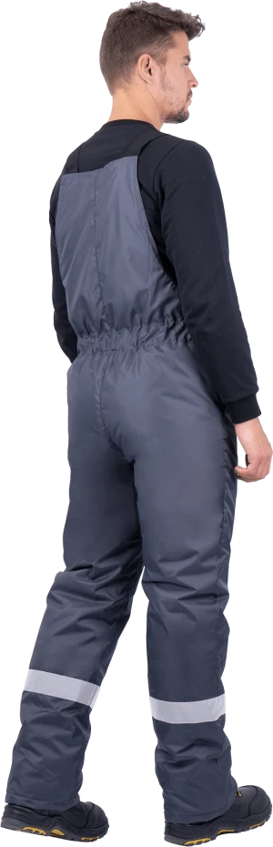 Костюм РОУД зимний, т/серый-красный Кос 488