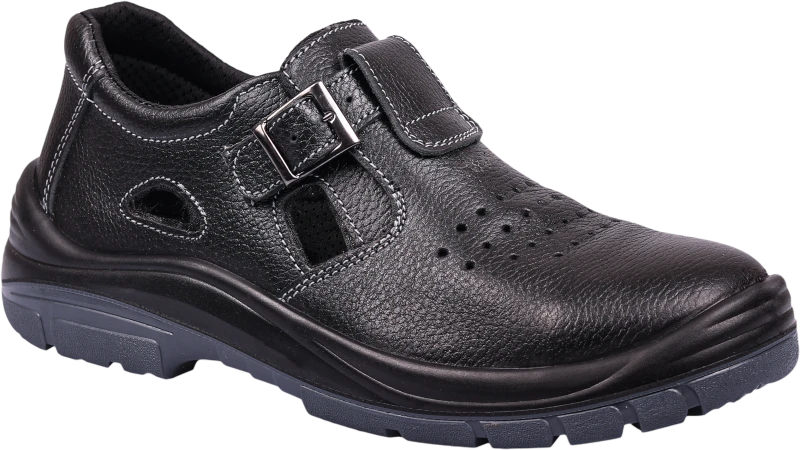 Полуботинки с перфорацией OPERATOR с КП и КС (Н01.1.1.3.3) , кожаные ПУ/ТПУ Пол 078