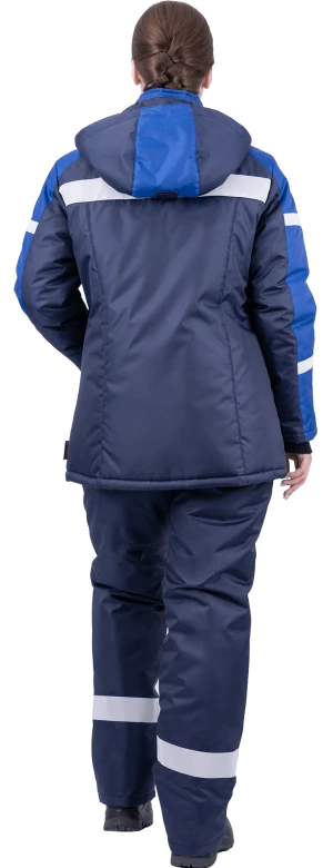 Костюм РОУД зимний, т/синий-василек, женский Кос 227