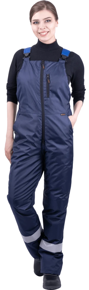 Костюм РОУД зимний, т/синий-василек, женский Кос 227