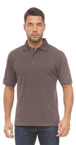 Рубашка ПОЛО "Stark Cotton", серая Бел 543.08