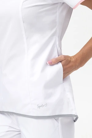 Блуза РАДУГА, белая Блу 009