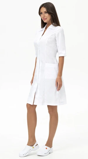 Халат СНЕЖАНА, белый Хал 728