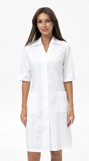 Халат СНЕЖАНА, белый Хал 728