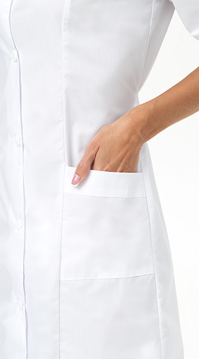 Халат СНЕЖАНА, белый Хал 728