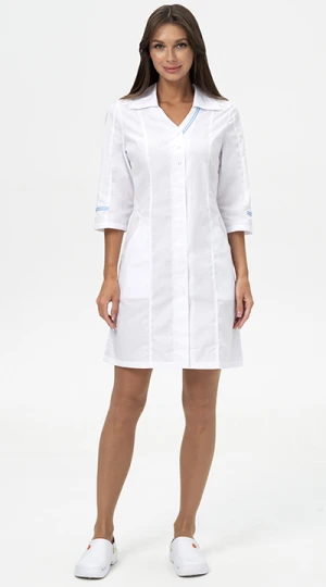 Халат ГАРМОНИЯ, белый Хал 717