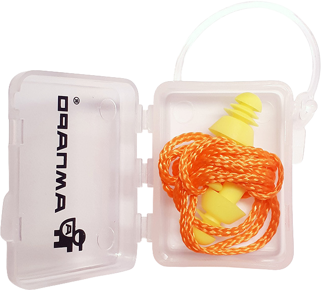 Беруши АМПАРО™ КАСКАД (384718) 30дБ с кордом, в контейнере Бер 039.384718