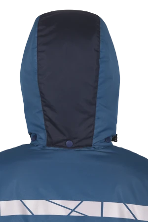 Куртка ВИРАЖ НЕО зимняя, морская волна-т/синяя, женская Кур 226