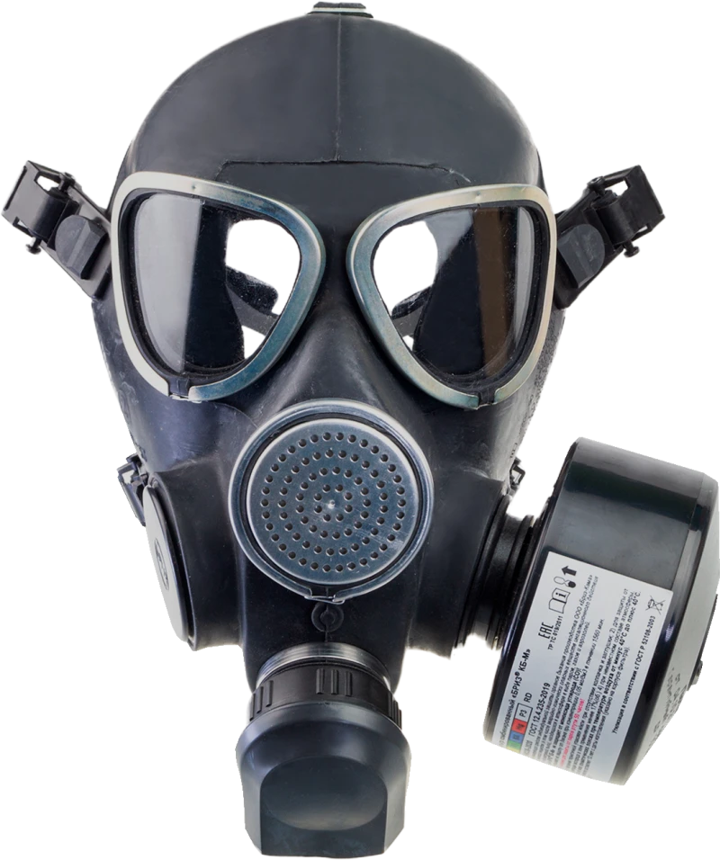 Противогаз фильтрующий «БРИЗ®-3306» марки A1B1E1K1SXHgP3 R D с маской «БРИЗ®-4303(МГП)» категория 2 Про 060