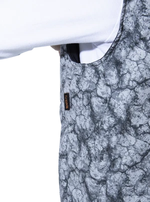 Жилет мужской  САТУРН утеплённый, цвет серый (абстракция) Жил 411