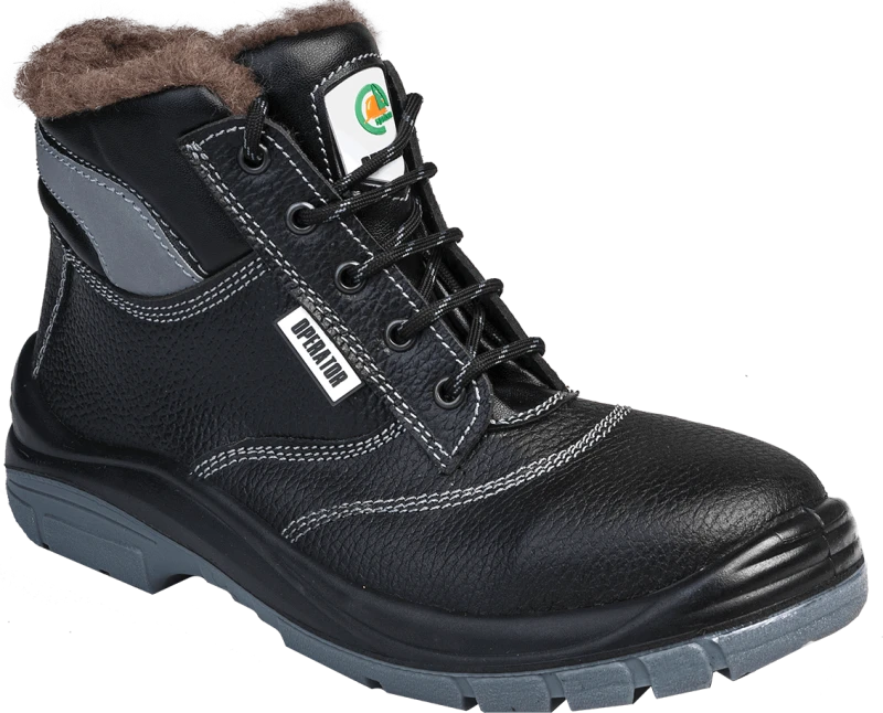 Ботинки OPERATOR (Н23.1.4.3.1) с КП шерст. мех,  кожаные ПУ/ТПУ Бот 138