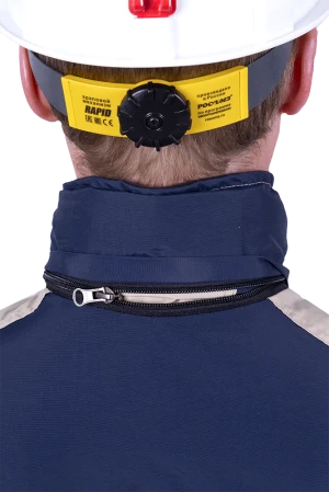 Куртка-штормовка РЕСПЕКТ, синий-бежевый Кур 907