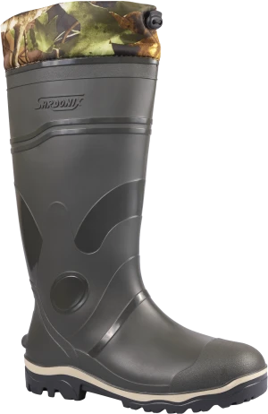 Сапоги ПВХ мужские с надставкой (165-05Н олива / 5-610-G03), (h-44) Сап 045