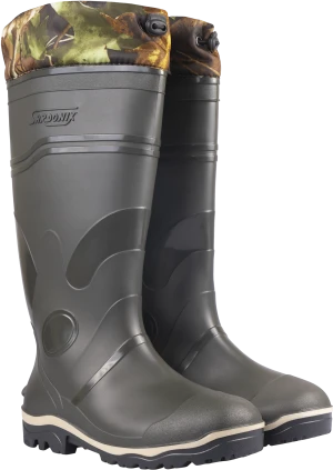 Сапоги ПВХ мужские с надставкой (165-05Н олива / 5-610-G03), (h-44) Сап 045