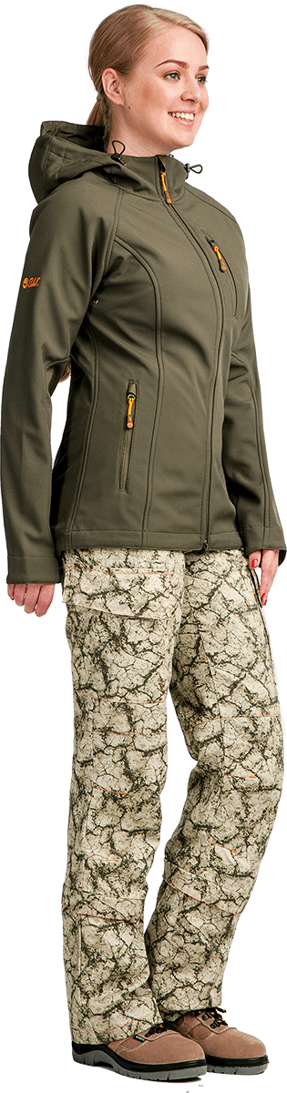 Куртка БЕЛУХА, олива, женская Кур 909