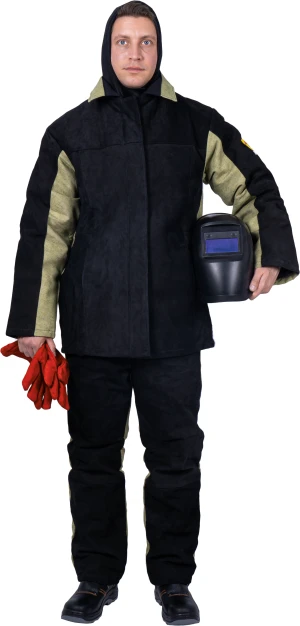 Костюм сварщика со спилком утеплённый Кос 351