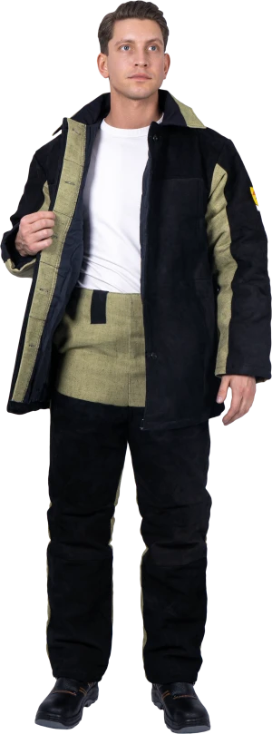 Костюм сварщика со спилком утеплённый Кос 351