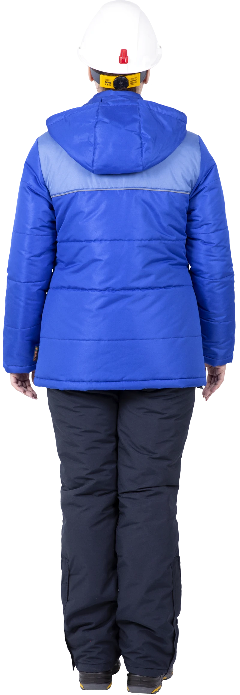 Куртка ЗИМУШКА НЕО зимняя, василёк, женская