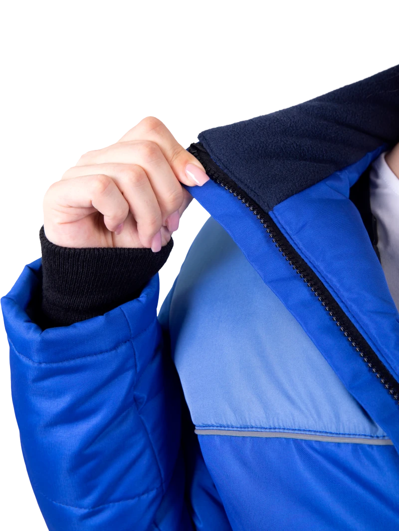 Куртка ЗИМУШКА НЕО зимняя, василёк, женская Кур 227