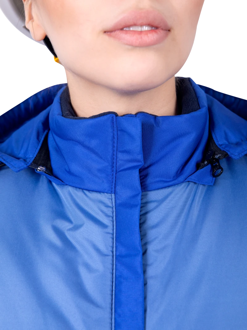 Куртка ЗИМУШКА НЕО зимняя, василёк, женская Кур 227