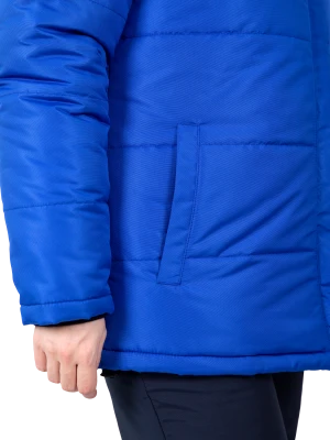 Куртка ЗИМУШКА НЕО зимняя, василёк, женская