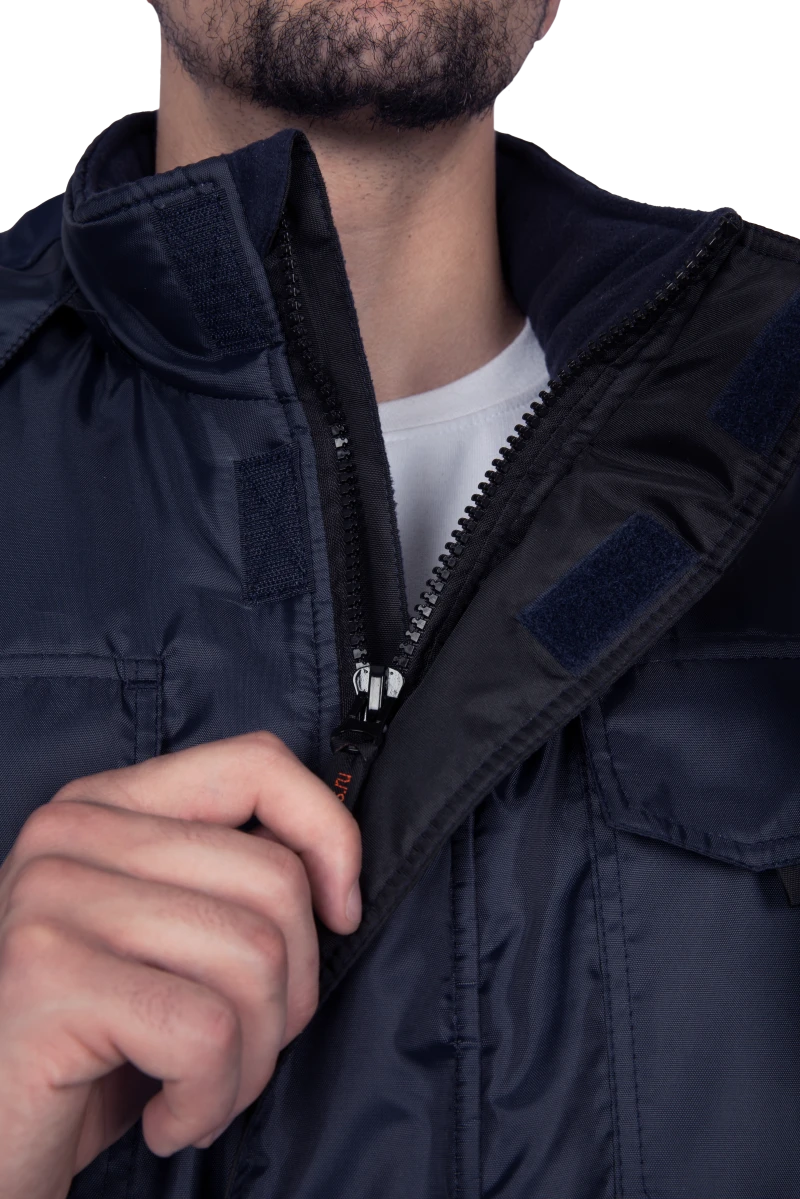 Костюм МЕРКУРИЙ-2 зимний, т/синий-чёрный Кос 205