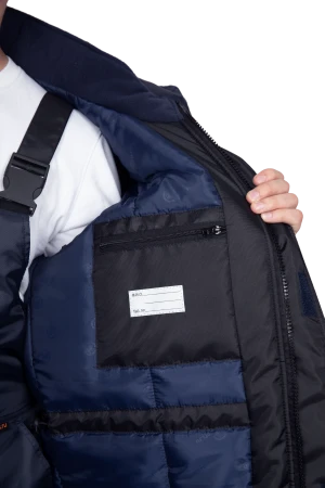 Костюм МЕРКУРИЙ-2 зимний, т/синий-чёрный Кос 205