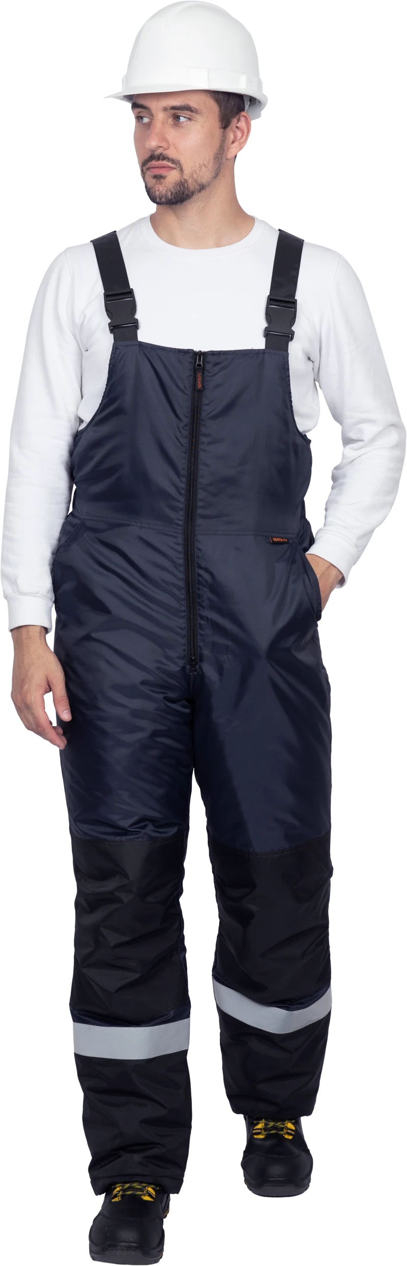 Костюм МЕРКУРИЙ-2 зимний, т/синий-чёрный Кос 205