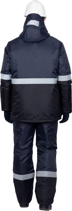 Костюм МЕРКУРИЙ-2 зимний, т/синий-чёрный