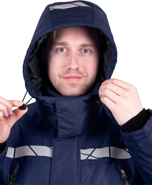 Комбинезон мужской ПИЛОТ от пониженных температур, механических воздействи и ОПЗ, цв. синий Ком 017