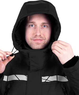 Комбинезон мужской ПИЛОТ от пониженных температур, механических воздействи и ОПЗ, цв. черный