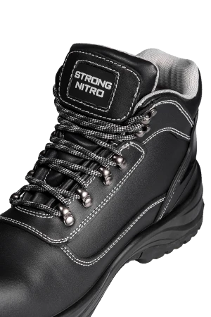 Ботинки STRONG NITRO (СТРОНГ НИТРО) с КП и КС, кожаные ПУ/нитрил