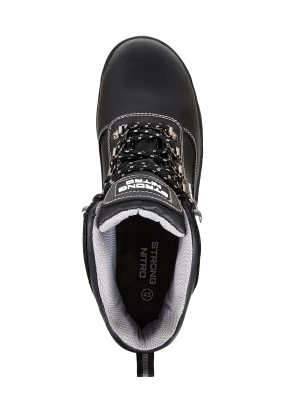 Ботинки STRONG NITRO (СТРОНГ НИТРО) с КП и КС, кожаные ПУ/нитрил